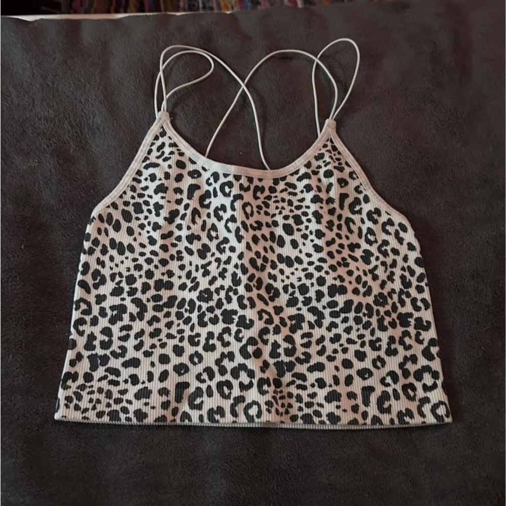 Leopard Print Women's Top